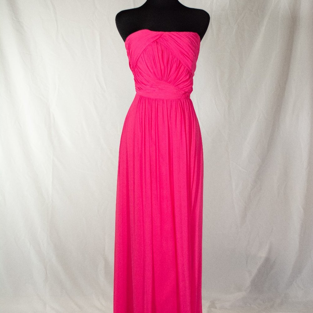 Dessy Collection style 2910 in Azalea